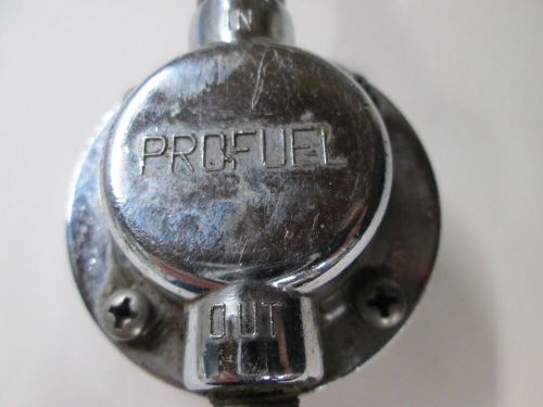 Vintage, chrome, profuel pressure regulator