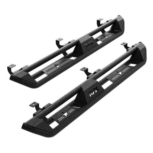 Kyx running boards side step for 07-19 sierra/silverado 2500 hd/3500 hd crew cab