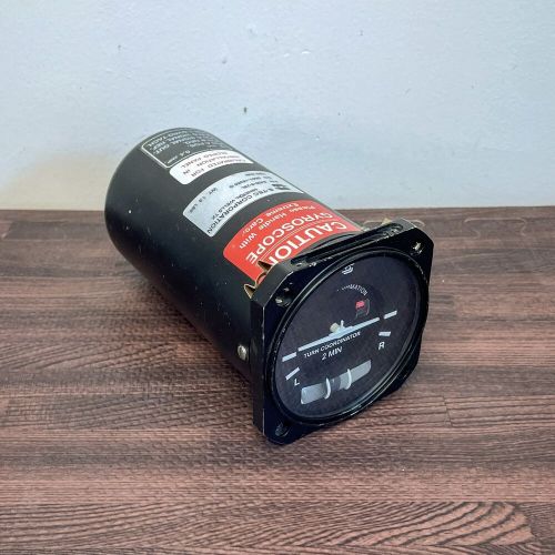 S-tec turn coordinator pn 6405-8-28l - 28 volt - as removed