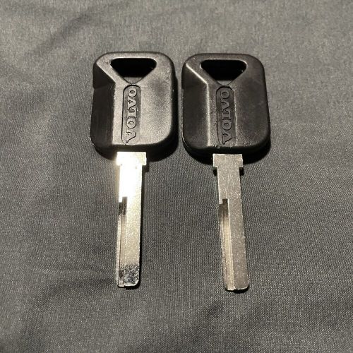 2x new uncut key blank semi hi security fits volvo truck s60hf-p hu56rp hu-dh.p