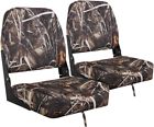 Msc fishing folding boat seats,one pair pack s101 camo