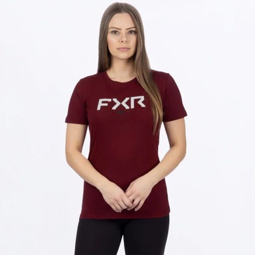 Fxr racing helium premium womens t-shirts xl red