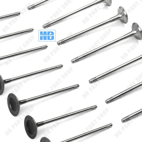 Intake &amp; exhaust valves for bmw 135i 335i 535i z4 e90 e92 e88 e60 e71 n54 3.0l