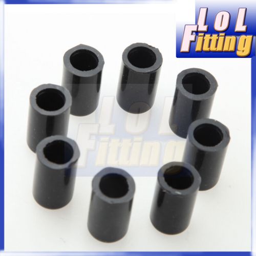 8x16mm 5/8&#034; silicone blanking cap intake vacuum hose end bung plug caps black