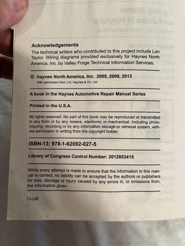 Haynes 92008 repair manual toyota camry 2002-2006 avalon, lexus &amp; solara 02-06