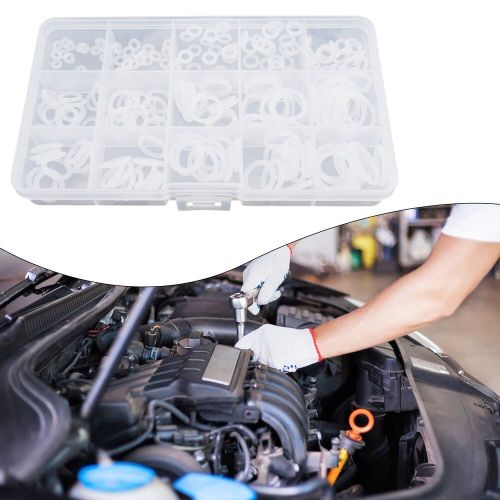 225pcs silicone rubber o ring assortment kit metric sealing gasket set