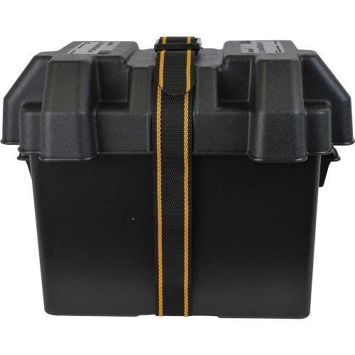 Attwood marine battery box 9065-1 for use with 24/24m/24f series batteries