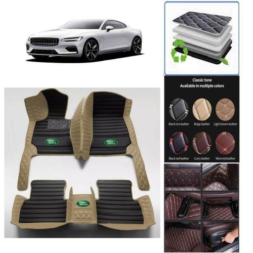 For land rover all models car floor mats waterproof auto carpets cargo liners