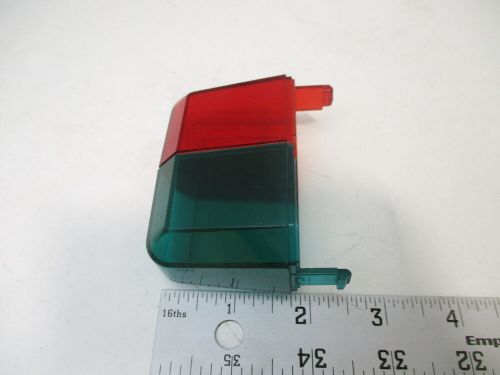 Vintage boat combination red/green replacement bow navigation light lens