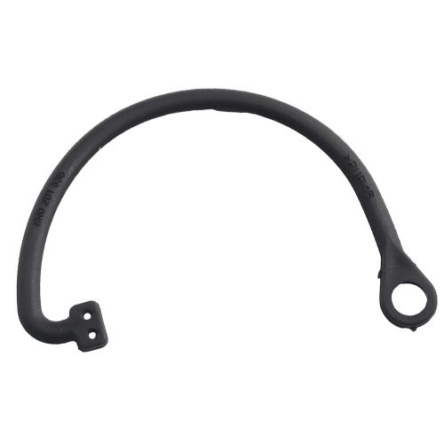 Easy to attach car fuel oil tank cap cord rope cable strap tether in black