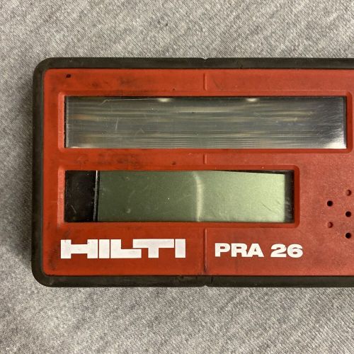 Hilti pra26 digital laser receiver  detector (parts/repair)