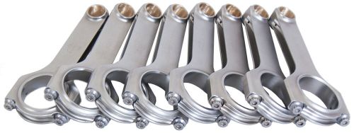 Eagle 4340 forged h-beam rods 6.200 for chevy sbc