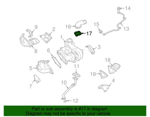 Genuine mitsubishi gasket mr281085