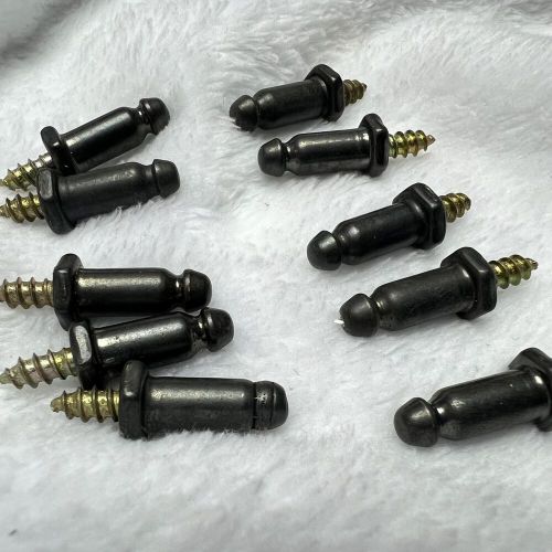 Lift the dot black self drilling stud #8 3/8&#034; vintage made in usa (10pk) usn