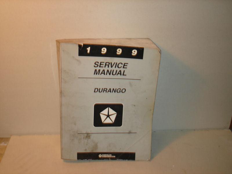 1999 durango dealer service manual