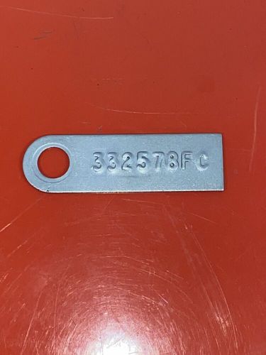 Muncie 4 speed id tag 332578 fc  original