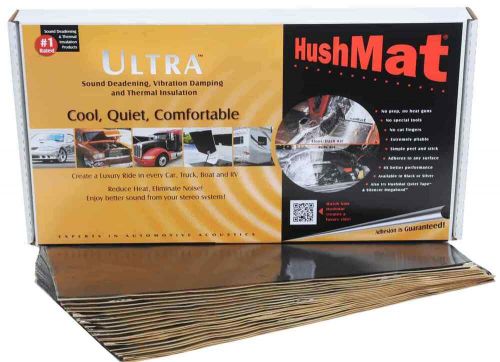 Hushmat 10400 ultra floor/firewall sheet kit 12 in. x 23 in. sheets (38.700 sq.f