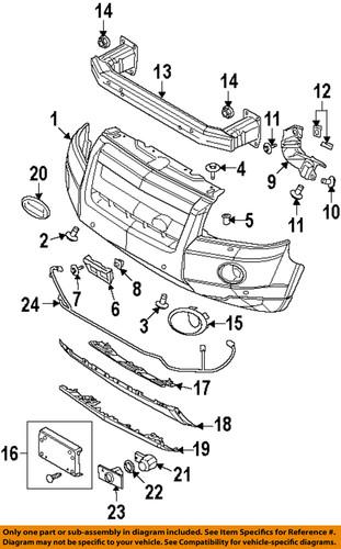 Find LAND ROVER OEM LR003295 Front Bumper & Grille-Lower Grille in ...