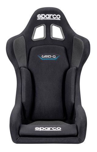 Sparco qrt performance black racing seat fia approved up to 36&#034; waist