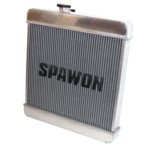 4 row spawon full aluminum radiator for buick skylark base 1964-1965 3.7l v6 at