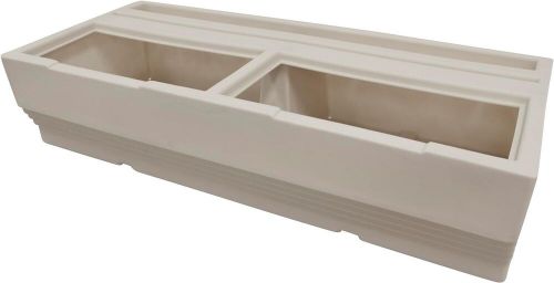 Wise premier series pontoon 50-inch bench base only platinum