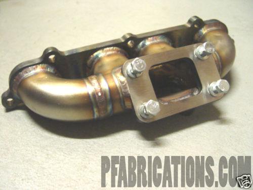 Pfab honda s2000 top mount turbo manifold t3/38mm flange. fits 00-09 s2000