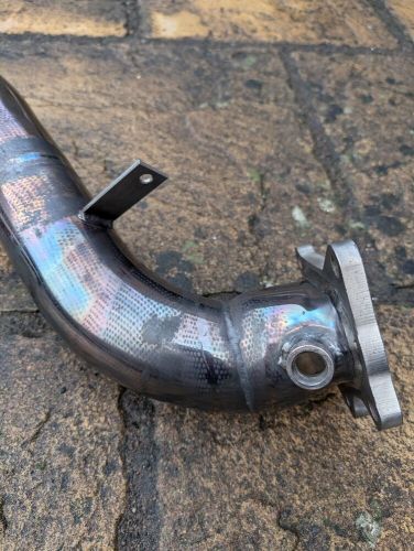 Subaru impreza wrx sti twin scroll downpipe