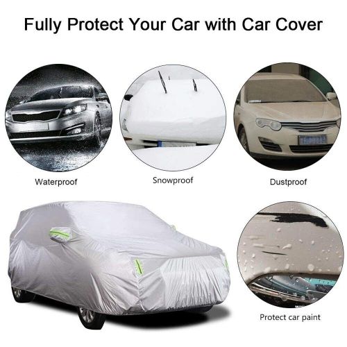 Waterproof full car cover outdoor protection for sun snow rain uv and dust xxl