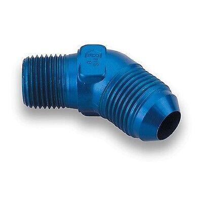 Earl&#039;s performance plumbing 982306erl - npt to -an 45 degree fuel hose elbow