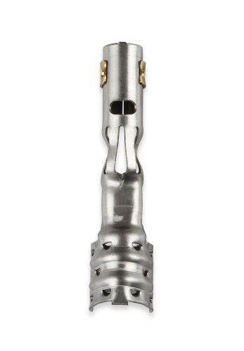 Msd 34514 boots, 90 degree logo spark plug, gray silicone 50ea