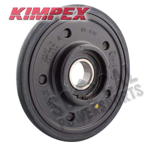 Kimpex colored idler wheel-5.63in.x1.000in. without insert-black for 2005-2006