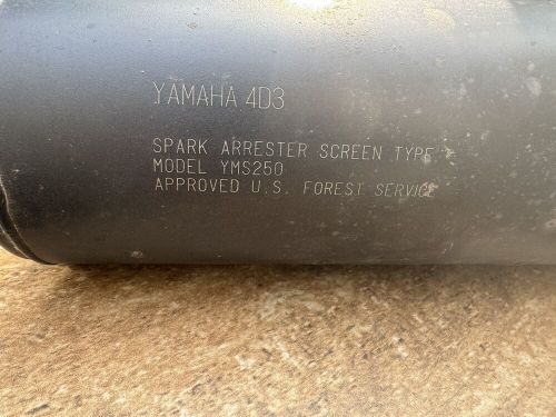 Yamaha raptor 250 oem exhaust