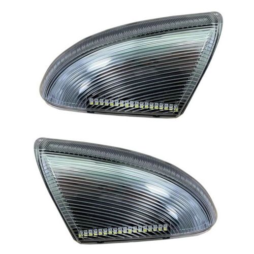 L+r row flowing water led rearview mirror mirror light dodge 2009-2018 dodge ram