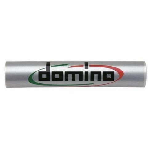 Domino standard trials motocross mx motor bike handlebar bar pad - silver