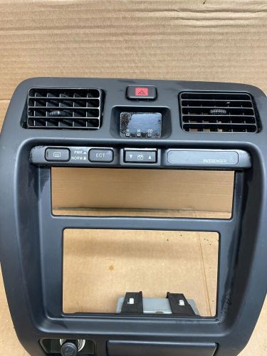 Oem toyota 4runner 1999-02 front center dash radio ac heater bezel trim air vent