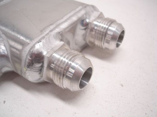 Nascar sbf ford radiator c3 heads -12an aluminum cooldown valve richardson #926