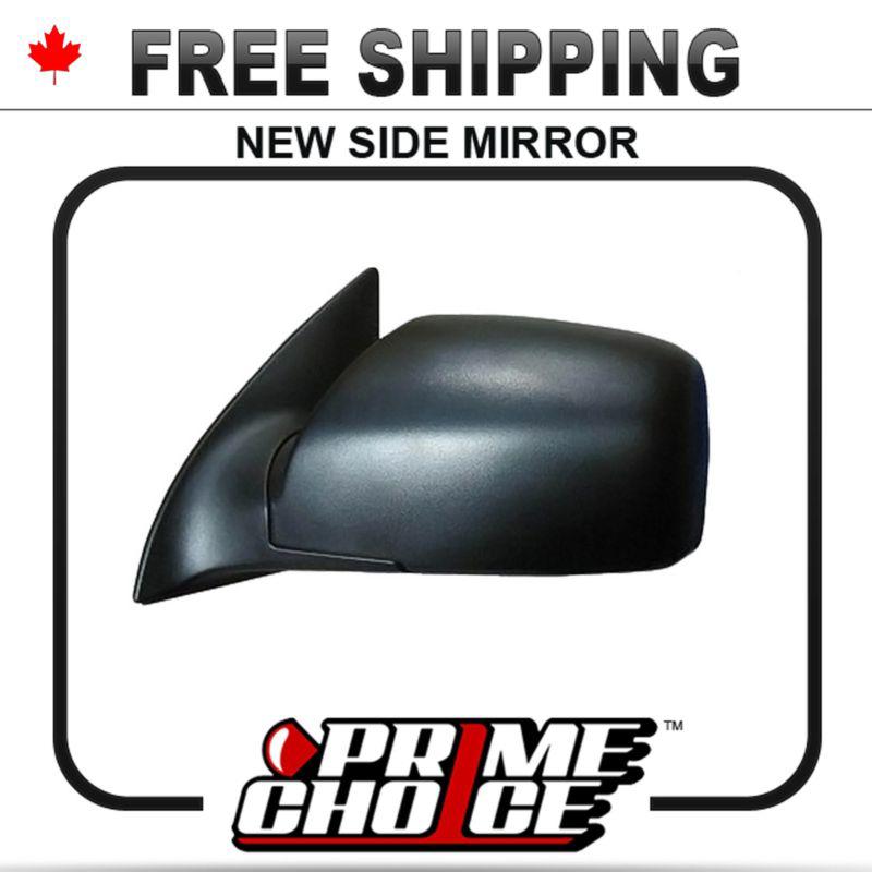 New power non heated drivers side view door mirror