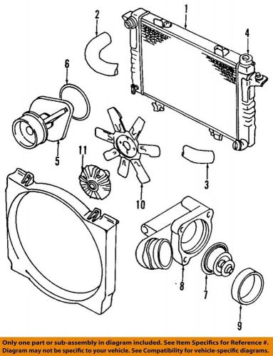 Chrysler oem cooling system-thermostat gasket 5086740aa