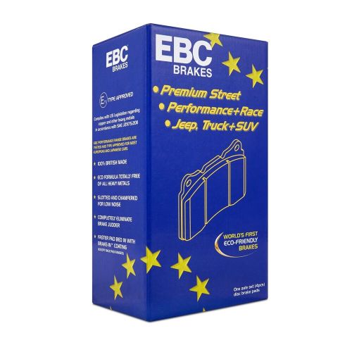 Ebc brakes yellowstuff brake pad set, rear for mercedes w124, r129, r170, w202