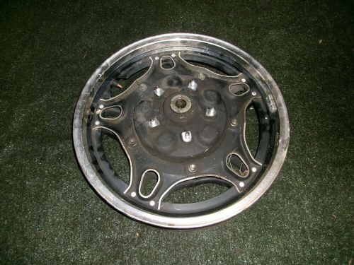 1981 honda cb900 cb 900c oem rear back rim wheel straight