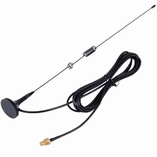 Dual band vhf/uhf car magnetic sma-female antenna 10w for baofeng bf-888s uv-5r