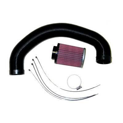 K&n 57-0598 air intake black tube red filter smart roadster 0.7l kit