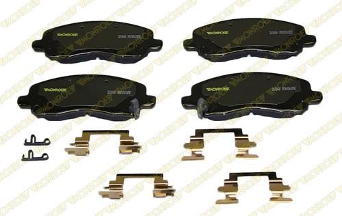 Monroe dx866 brake pad or shoe, front-monroe dynamics brake pad