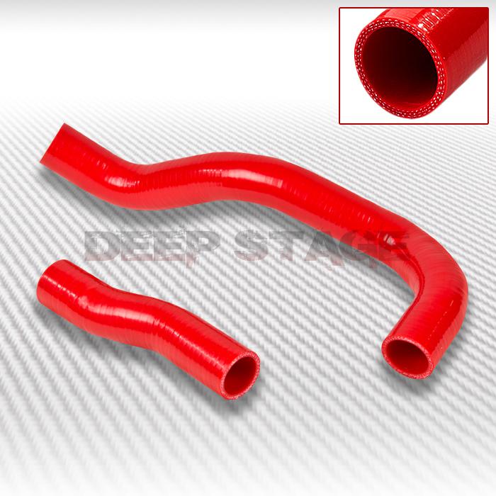 3ply silicone radiator hose tube high temp 01-05 lexus is300 xe10 2jz-ge red