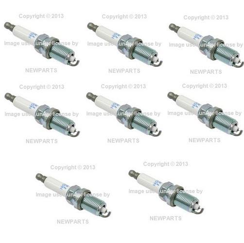 Bmw e65 650i 750i set of 8 spark plugs oem izfr6h11