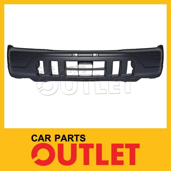 New front bumper cover ho1000177 dark gray textured 97-01 crv lx sidemarker hole