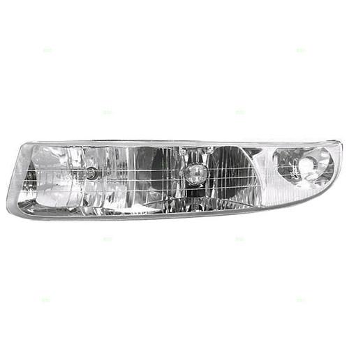 New drivers headlight headlamp lens housing assembly dot 97-00 saturn s-series