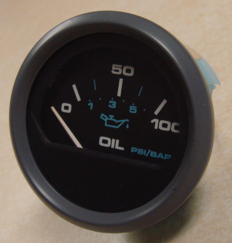 Faria gp9600a boat marine oil pressure 100 psi gauge 2" cutout