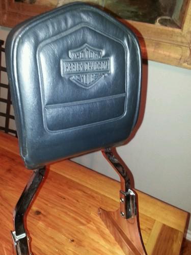 Harley davidson sissybar, backrest and mounting bracket