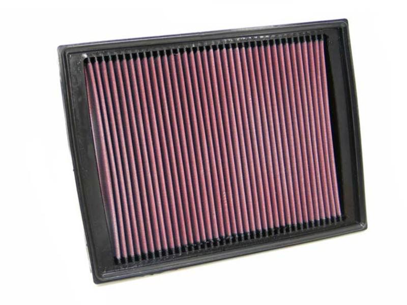 K&n filters 33-2333 - air filter; panel; h-1 1/8 in.; l-11.75 in.; w-8.75 in.